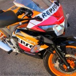 CBR-125R dessus